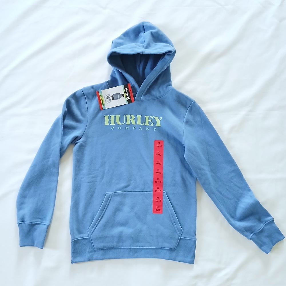 Hurley Blue Kids Hoodie